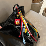 Red Mouth + Colorful Rope