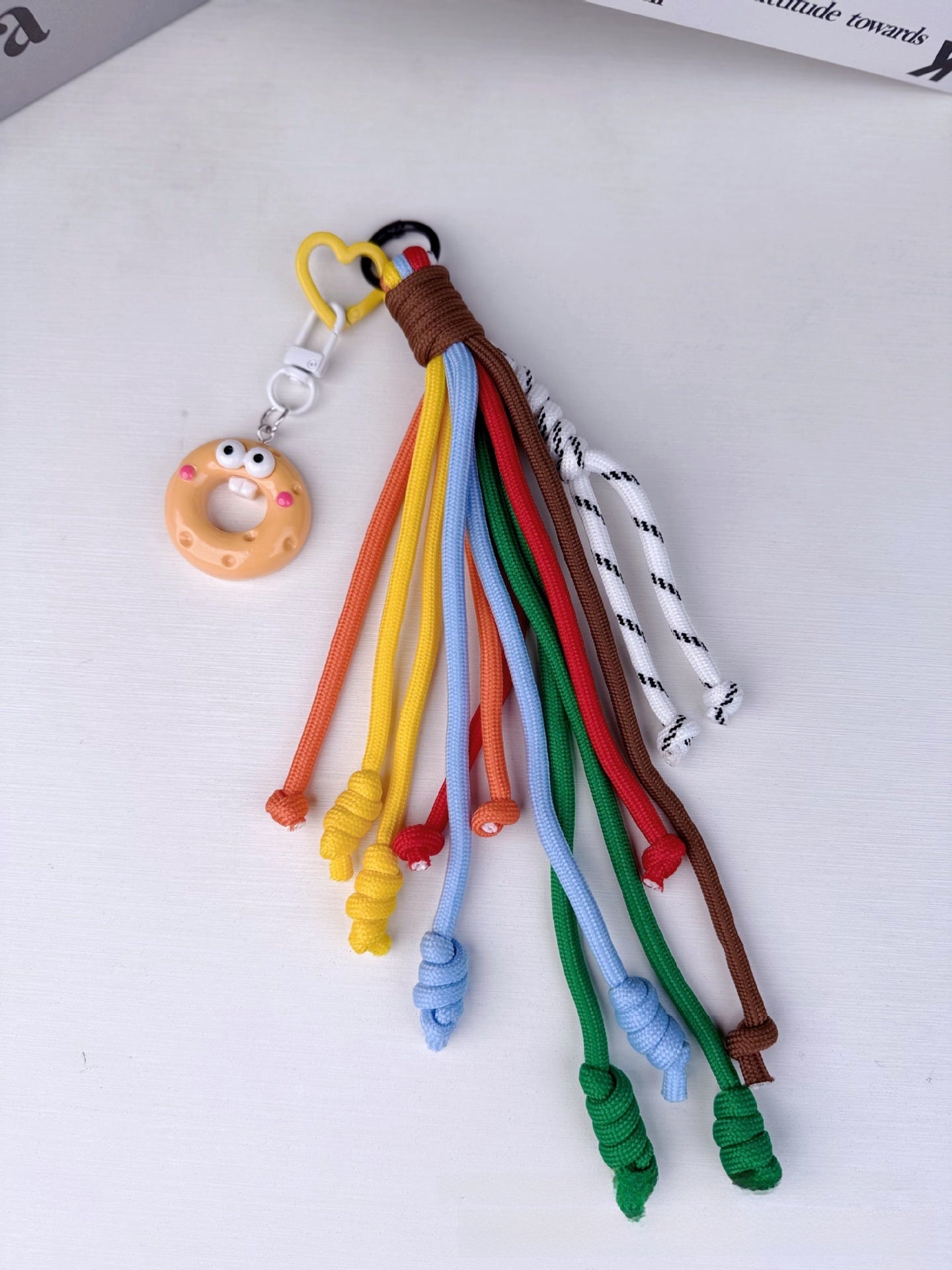 Mouth Pattern Plastic Pendant Charm Available In Colour