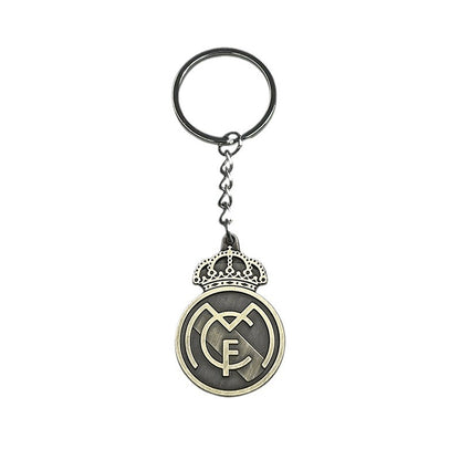 Geometric Bronze Keychain
