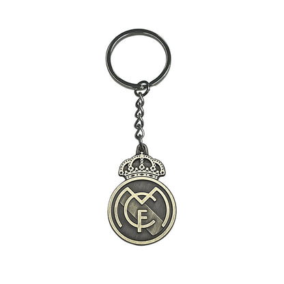 Geometric Bronze Keychain