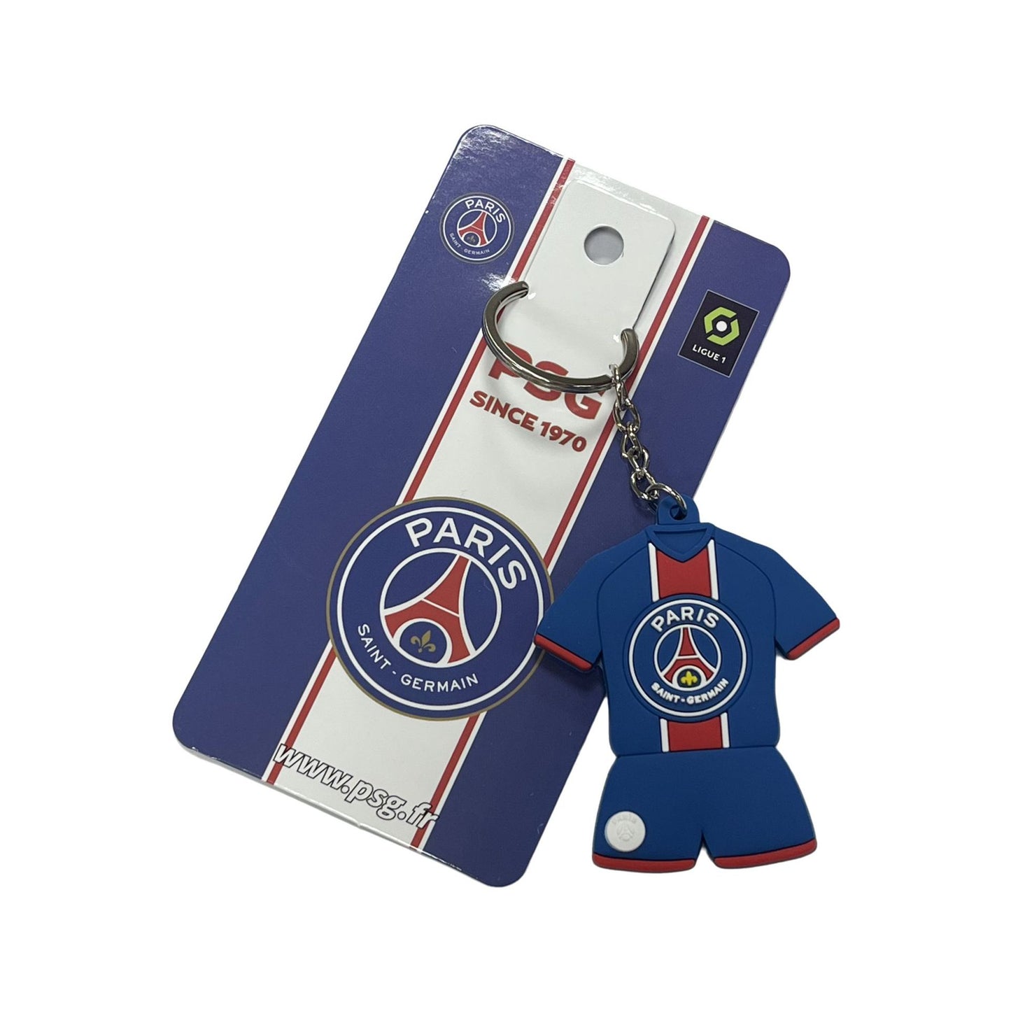 JINGBO PVC Soft Rubber Football Fan Keychain Featuring Portugal Ronaldo Design, 6.5x5.2cm, Customizable Logo, Made In Guangdong
