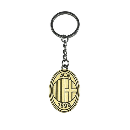 Geometric Bronze Keychain