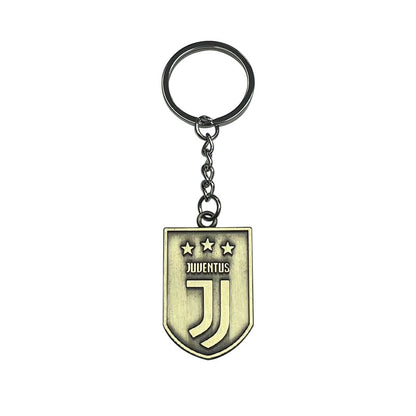 Geometric Bronze Keychain