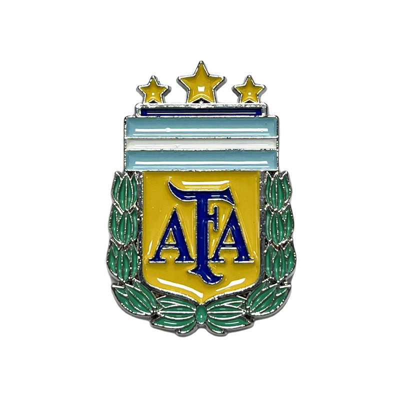 Football Fan Merchandise Featuring Durable Iron Material For Long-Lasting Use