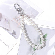 7#silver Door Buckle + White Pearl