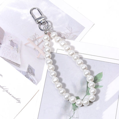 Heart Shape Acrylic Mobile Phone Chain In Multicolor, Stylish Bag Pendant Accessory