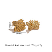 6pcs Gold Smooth Surface Oil Pressure Welding Pins + Welding Rings