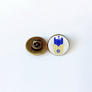 No. 18, Butterfly Clasp Brooch