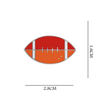Basketball Pin Brooches In Zinc Alloy Featuring Sports Design Accessories