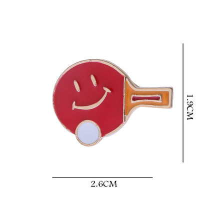 Basketball Pin Brooches In Zinc Alloy Featuring Sports Design Accessories