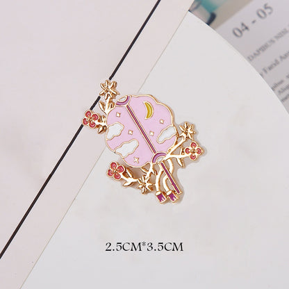 Sector Pattern Brooch Pin In Zinc Alloy, Elegant Jewelry Accessory For Stylish Outfits