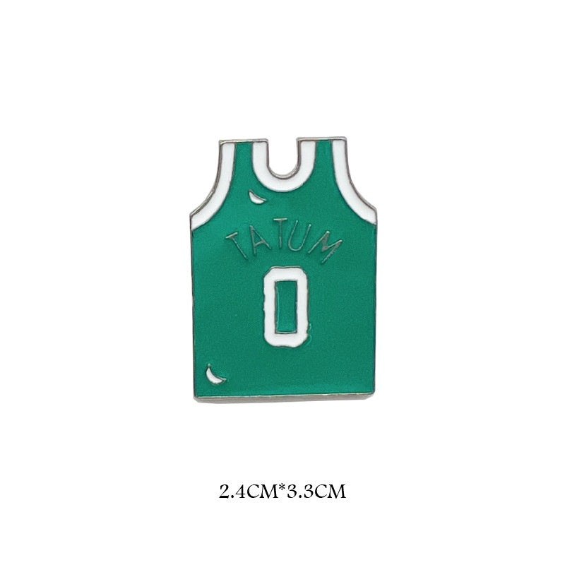 Basketball Pin Brooches In Zinc Alloy Featuring Sports Design Accessories