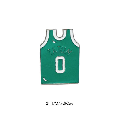 Basketball Pin Brooches In Zinc Alloy Featuring Sports Design Accessories