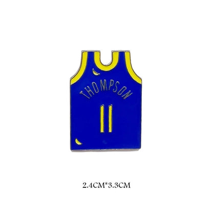 Basketball Pin Brooches In Zinc Alloy Featuring Sports Design Accessories