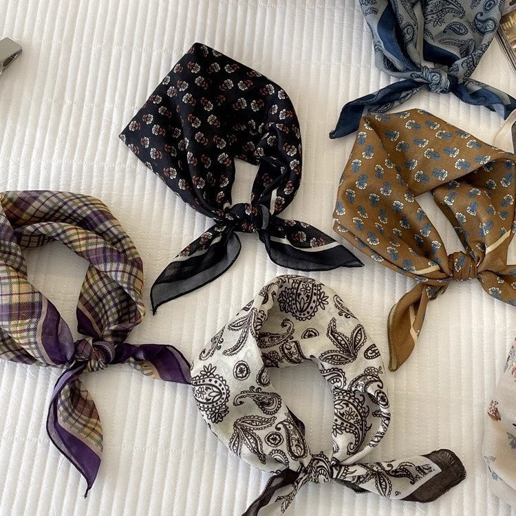 Cotton And Linen Bandanas Featuring Soft And Breathable Fabric For Comfortable Wear
