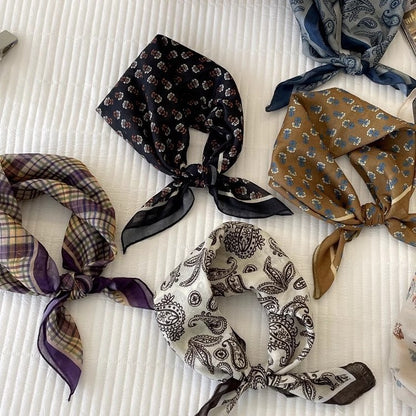 Cotton And Linen Bandanas Featuring Soft And Breathable Fabric For Comfortable Wear