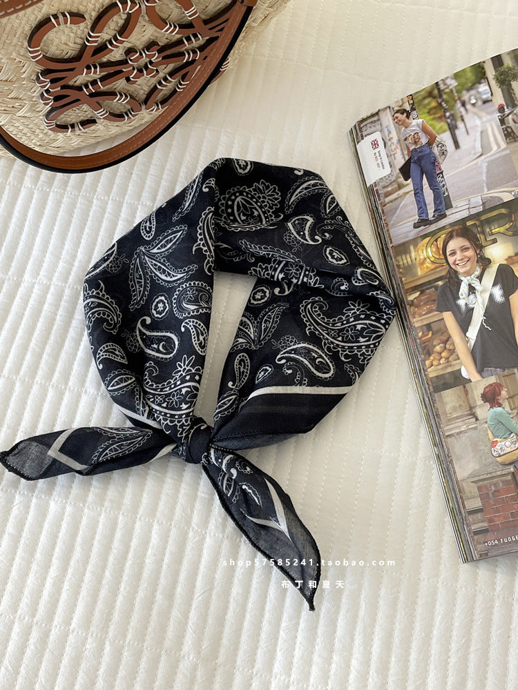 Cotton And Linen Bandanas Featuring Soft And Breathable Fabric For Comfortable Wear