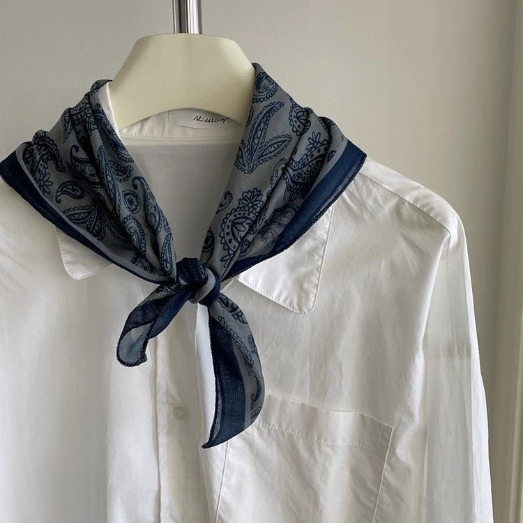 Cotton And Linen Bandanas Featuring Soft And Breathable Fabric For Comfortable Wear