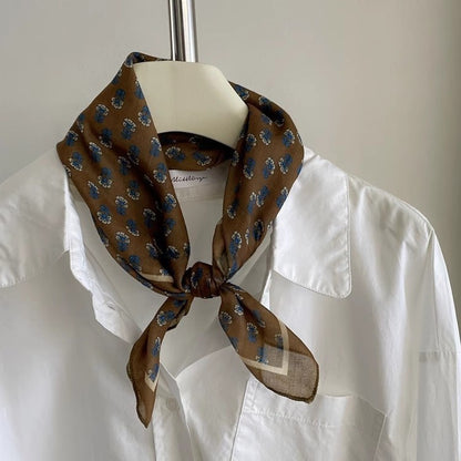 Cotton And Linen Bandanas Featuring Soft And Breathable Fabric For Comfortable Wear