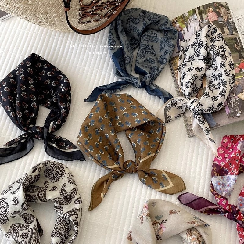 Cotton And Linen Bandanas Featuring Soft And Breathable Fabric For Comfortable Wear