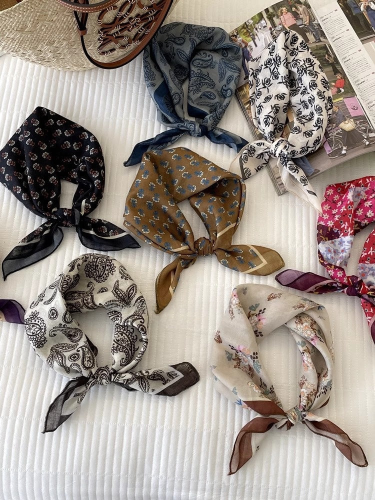 Cotton And Linen Bandanas Featuring Soft And Breathable Fabric For Comfortable Wear