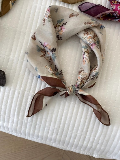 Cotton And Linen Bandanas Featuring Soft And Breathable Fabric For Comfortable Wear