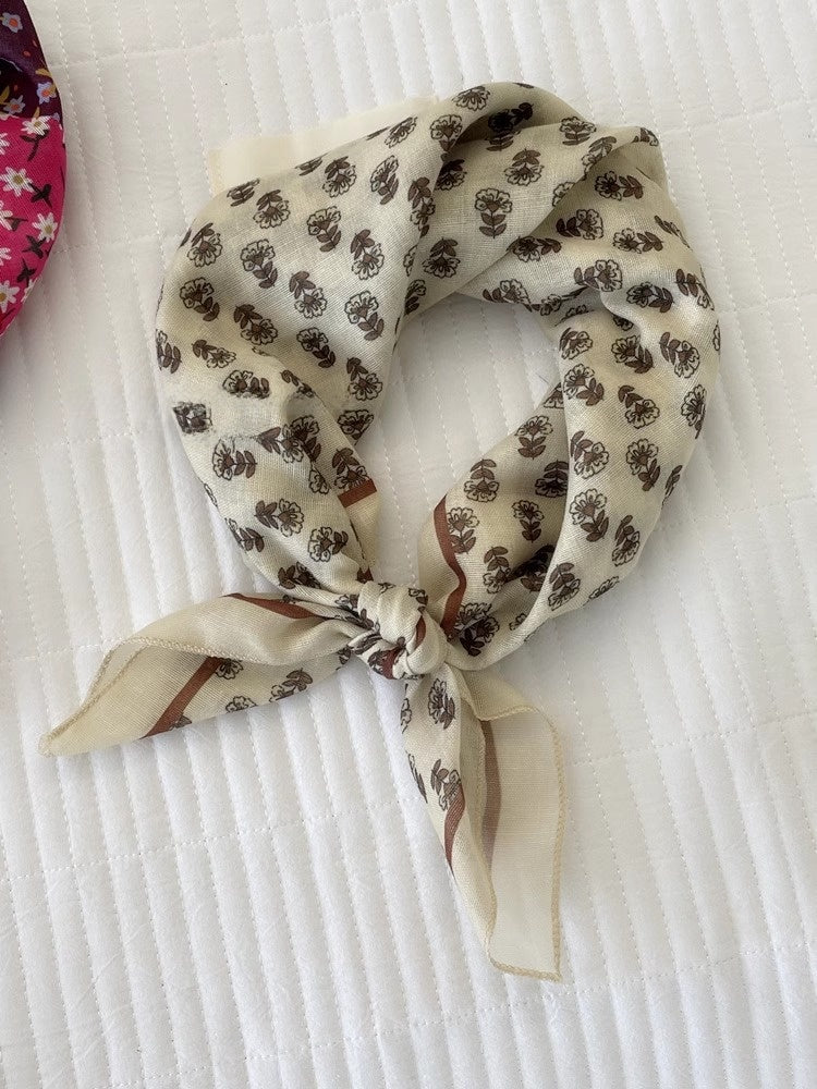 Cotton And Linen Bandanas Featuring Soft And Breathable Fabric For Comfortable Wear