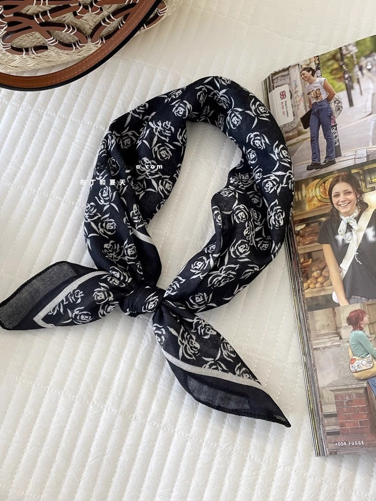Cotton And Linen Bandanas Featuring Soft And Breathable Fabric For Comfortable Wear