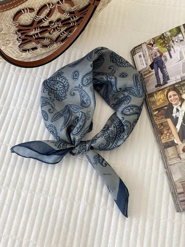 Cotton And Linen Bandanas Featuring Soft And Breathable Fabric For Comfortable Wear
