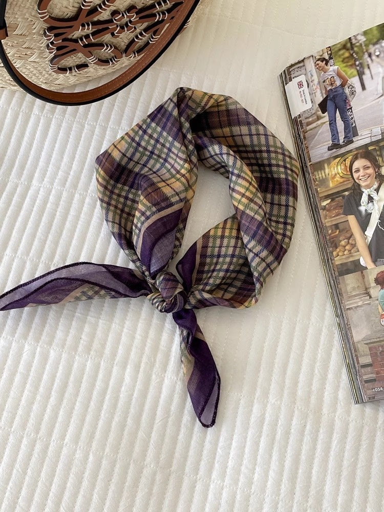 Cotton And Linen Bandanas Featuring Soft And Breathable Fabric For Comfortable Wear
