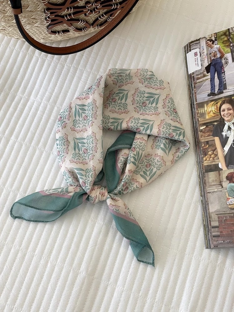 Cotton And Linen Bandanas Featuring Soft And Breathable Fabric For Comfortable Wear