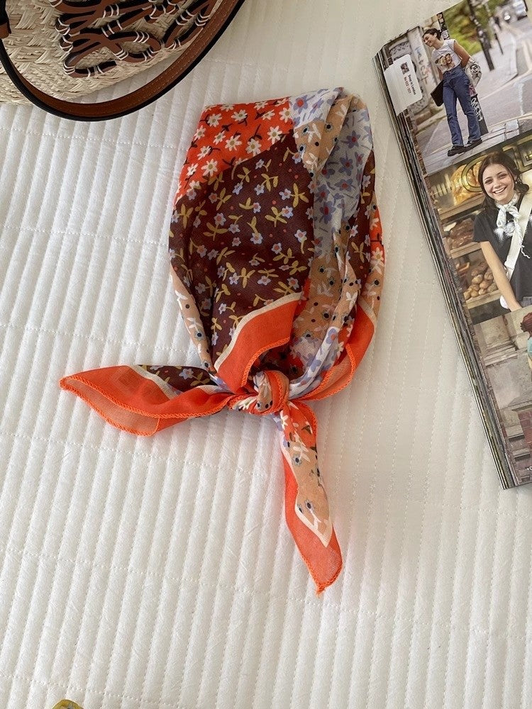 Cotton And Linen Bandanas Featuring Soft And Breathable Fabric For Comfortable Wear