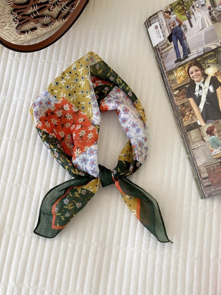 Cotton And Linen Bandanas Featuring Soft And Breathable Fabric For Comfortable Wear