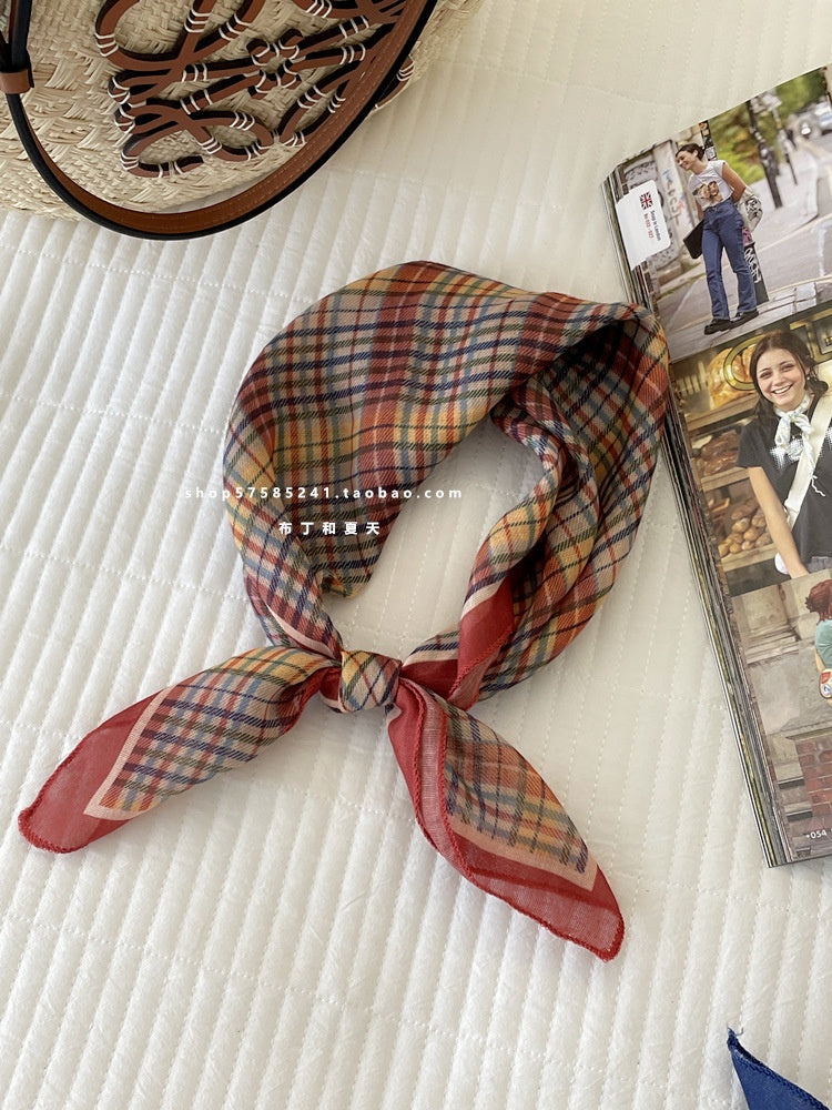 Cotton And Linen Bandanas Featuring Soft And Breathable Fabric For Comfortable Wear
