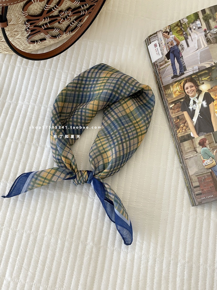 Cotton And Linen Bandanas Featuring Soft And Breathable Fabric For Comfortable Wear