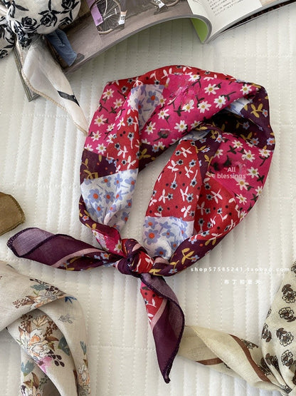 Cotton And Linen Bandanas Featuring Soft And Breathable Fabric For Comfortable Wear