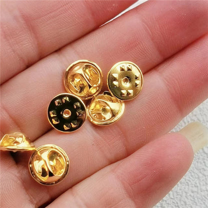 Pin Solid Color Iron Brooches