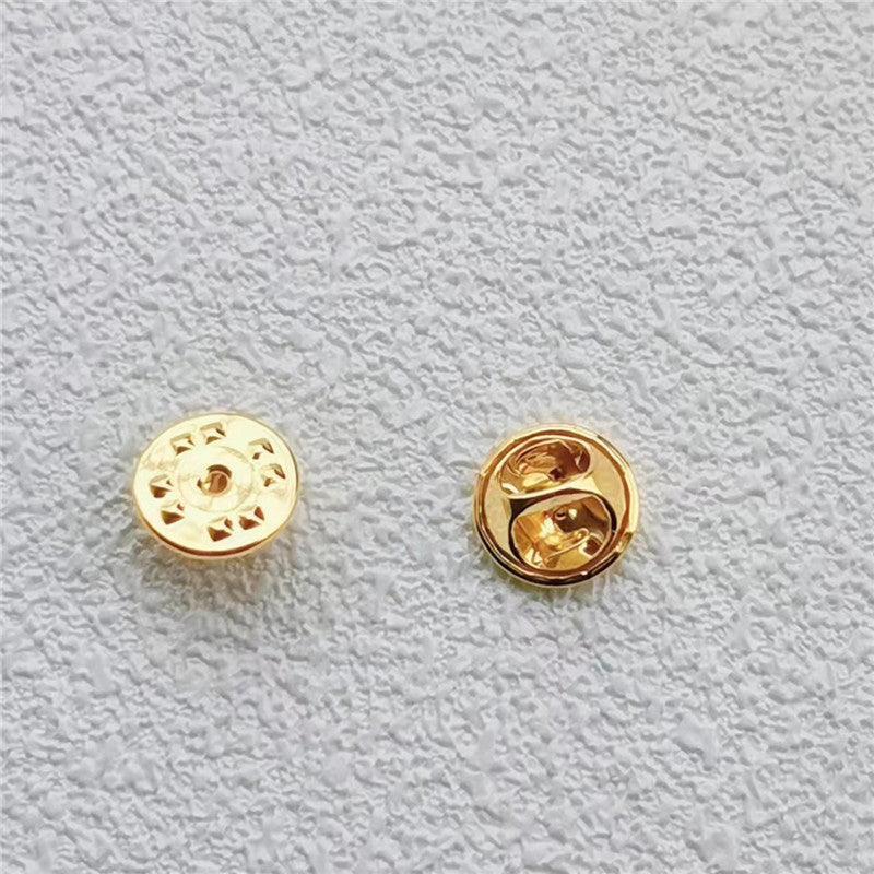 Pin Solid Color Iron Brooches
