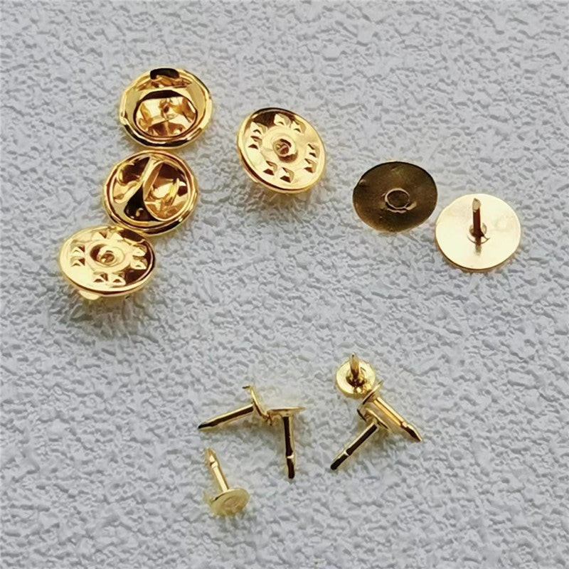Pin Solid Color Iron Brooches