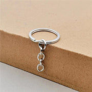3 Cm 4-section Chain Silver PJ0044