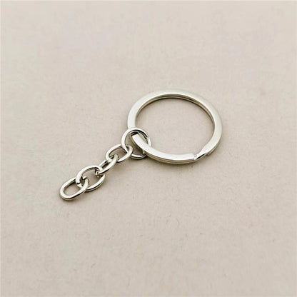 Metal Keychain In Elegant Golden Finish, Durable And Stylish Accessory For Keys