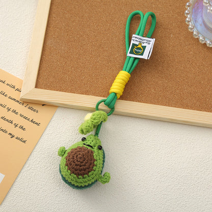 Fruit Pattern Keychain Accessory, Stylish And Durable Keychain For Everyday Use