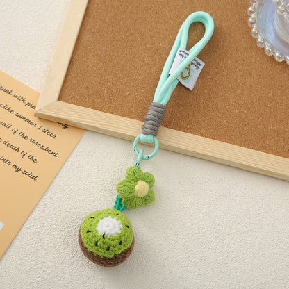 Fruit Pattern Keychain Accessory, Stylish And Durable Keychain For Everyday Use
