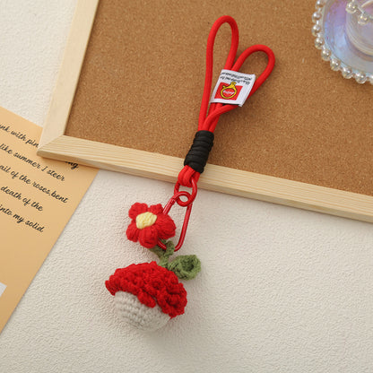 Fruit Pattern Keychain Accessory, Stylish And Durable Keychain For Everyday Use