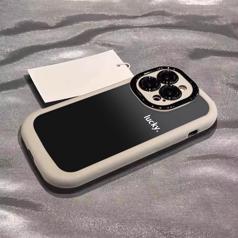 Cute Ombre Pattern TPU Phone Case Compatible With Apple Devices Featuring Soft Durable Material