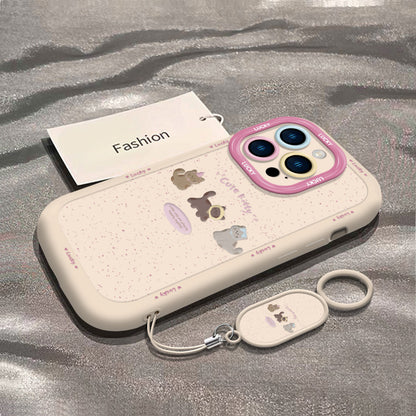 Cute Cat Pattern TPU Phone Case Featuring Adorable Design And Durable Material
