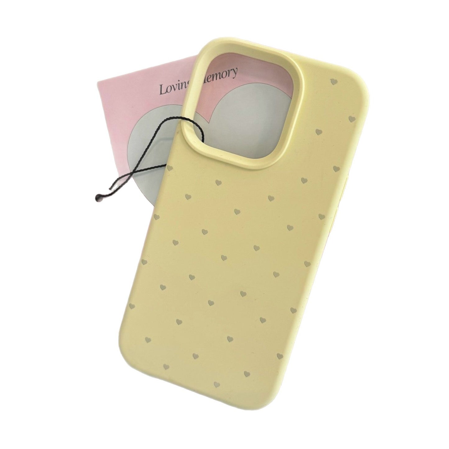 Cute Heart Shape TPU Phone Case In Purple For Apple Devices, Stylish And Protective Cover
