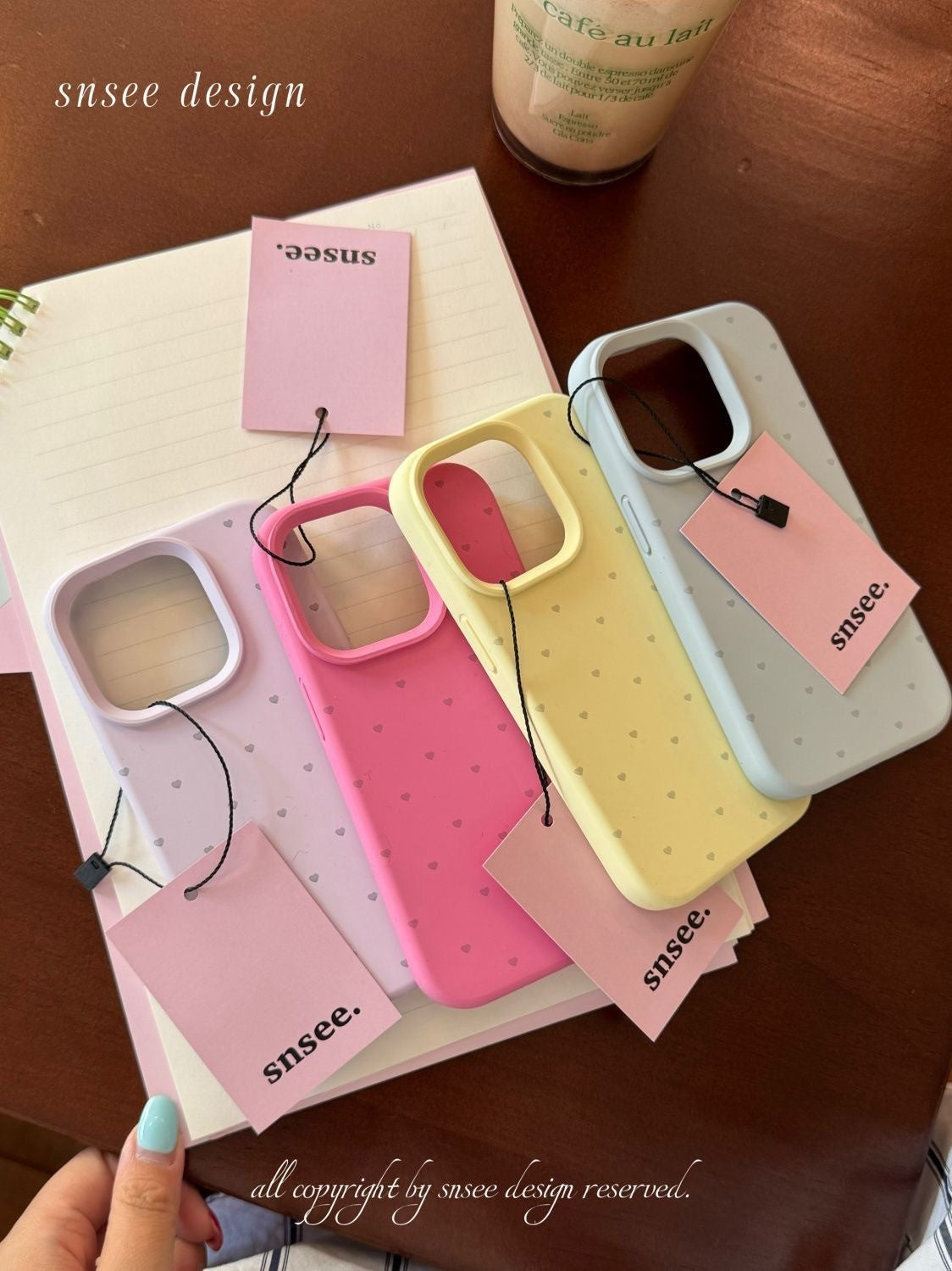 Cute Heart Shape TPU Phone Case In Purple For Apple Devices, Stylish And Protective Cover