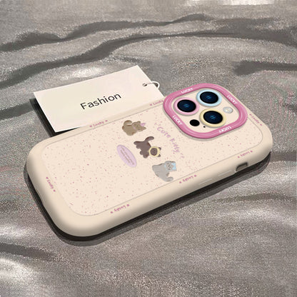 Cute Cat Pattern TPU Phone Case Featuring Adorable Design And Durable Material
