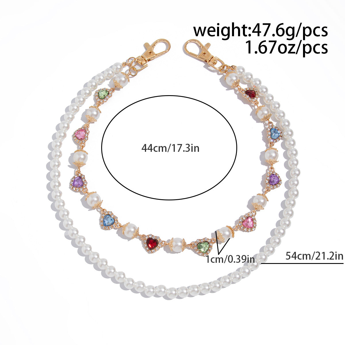 Hip-Hop Metal Waist Chain Featuring Flower And Cross Patterns In Golden Color